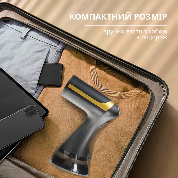 Вертикальный отпариватель для одежды GS-02. Ручной паровой утюг для одежды и текстиля 2в1. Переоценка GS-02-sample фото